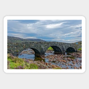 The Old Bridge, Sligachan, Skye, Scotland Sticker